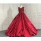 A Line Burgundy Prom Dresses CBWD00132