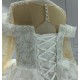 Beaded Two Piece Look Ball Gown Wedding Dress Long Sleeves CBWD00126