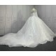 Beautiful Lace Wedding Dress With Long Sleeves CBWD00125