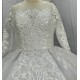 Classic Lace Wedding Dress Long Sleeves Bridal Dresses CBWD00120