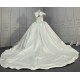 Elegant Satin Ball Gown Wedding Dresses CBWD00117