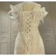 Floral Lace Mermaid Wedding Dresses CBWD00115