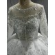 Fully Beaded Lace Luxury Wedding Gown Wholesale CBWD00113