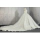 Fully Beaded Luxury Ball Gown Wedding Dresses With Long Sleeves CBWD00111