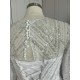 Fully Beaded Luxury Wedding Dress With Round Neck CBWD00109