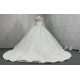 Glitter Pearl Wedding Ball Gowns With Long Sleeves CBWD00106