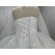 Glitter Pearl Wedding Ball Gowns With Long Sleeves CBWD00106