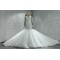 High Collar Puffy Mermaid Wedding Dresses Custom Made CBWD0098