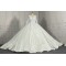 Long Sleeve Lace Ball Gown Wedding Dresses Pure White CBWD0086