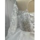 Long Sleeves Budget Ball Gown Wedding Dresses CBWD0083