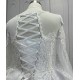 Long Sleeves Lace Wedding Dress Puffy Ball Gowns CBWD0081