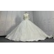 Off The Shoulder Ball Gown Wedding Dresses Glitters CBWD0068