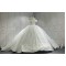 Off The Shoulder Lace Ball Gown Wedding Dress With Long Train CBWD0060