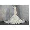 Pearls Lace Mermaid Wedding Dresses CBWD0042