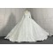 Round Neck Appliqued Long Sleeves Luxury Wedding Dresses CBWD0040