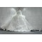 Round Neck Flare Shawls Vintage Luxurious Wedding Gown CBWD0038