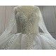 Round Neck Long Sleeves Elegant Wedding Ball Gown CBWD0033