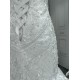 Round Neck Sleeveless Modern Mermaid Wedding Dress CBWD0026