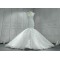 Round Neck Sleeveless Modern Mermaid Wedding Dress CBWD0026