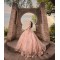 2024 Rose Gold Quince Dress Sleeveless Vestidos De 15 Anos With Bow