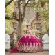 Burgundy Quince Dress Sweetheart Neck Girls Sweet 16 Dresses With Bow