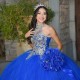 Halter Neck Blue Quince Dresses Sleeveless 15 Dress