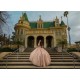 Long Sleeve Rose Gold Quinceanera Dresses V Neck 15 Dress With 3D Flowers