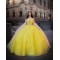 Long Sleeve Yellow Quince Dresses V Neck 15 Dress