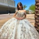 Luxury Ivory Quinceanera Dresses Vestidos 15 De Quinceanera Sweetheart Sweet