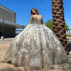 Luxury Ivory Quinceanera Dresses Vestidos 15 De Quinceanera Sweetheart Sweet