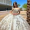 Luxury Ivory Quinceanera Dresses Vestidos 15 De Quinceanera Sweetheart Sweet