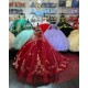 Of The Shoulder Burgundy Quinceanera Dress Sweetheart Metallic Leaf 15 Dresses