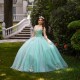 Off Shoulder Aqua Quince Dresses Sweetheart Neck 15 Dress