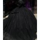 Off Shoulder Black Vestidos De 15 Anos Sweet 15 Gowns Quinceanera Dress