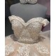 Off Shoulder Champagne Quince Dresses Lace Appliques 15 Dress V Neck Ball Gown