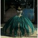 Off Shoulder Green Quince Dress 15 Dresses Sweetheart Neck Ball Gown