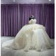 Off Shoulder Ivory Quinceanera Dresses Sweetheart Neckline 15 Dress