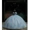 Off Shoulder Light Blue Quince Dress Sweetheart Neck 15 Dresses