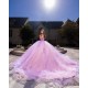 Off Shoulder Lilac Quince Dress Sweet 15 Prom Vestidos De 15 Anos