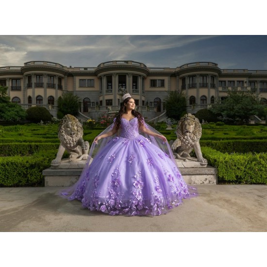 Off Shoulder Lilac Quinceanera Dresses V Neck 15 Dress With 3D Flowers