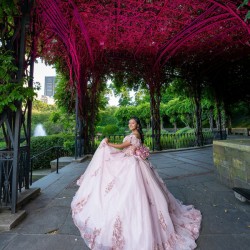 Off Shoulder Pink Quince Dress Birthday Gowns Sweetheart Vestidos De 15 Anos