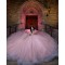 Off Shoulder Pink Quince Dress Crystal V Neck Vestidos De 15 Anos