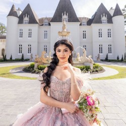 Off Shoulder Pink Quince Dress Sweetheart Neck Vestidos De 15 Anos