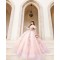 Off Shoulder Pink Quince Dress Sweetheart Neck Vestidos De 15 Anos