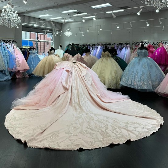 Off Shoulder Pink Quinceanera Dress Vestidos De 15 Anos Instagram Gowns