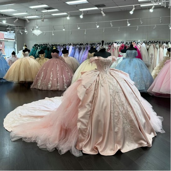 Off Shoulder Pink Quinceanera Dress Vestidos De 15 Anos Instagram Gowns