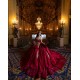 Off Shoulder Red Quinceanera Dresses Lace Appliques Sweetheart Neck 15 Dress