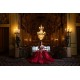 Off Shoulder Red Quinceanera Dresses Lace Appliques Sweetheart Neck 15 Dress