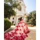 Off Shoulder Red Quinceanera Dresses Sweetheart Neck 15 Dress