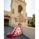 Off Shoulder Red Quinceanera Dresses Sweetheart Neck 15 Dress